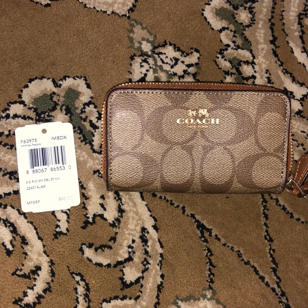 New coach small wallet